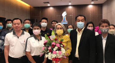 ดร.สุปราณี คุปตาสา ผู้จัดการกองทุนพัฒนาการกีฬาแห่งชาติคนใหม่ เข้าทำงานวันแรก