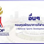 อื่นๆ – กองทุนพัฒนาการกีฬาแห่งชาติ (NSDF)