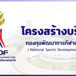 โครงสร้างบริหาร – กองทุนพัฒนาการกีฬาแห่งชาติ (NSDF)