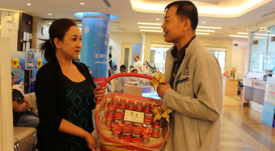 ผู้บริหาร กกท. เยี่ยมให้กำลังใจ “พี่สวย” คุณผุสสดี แสงวิจิตร