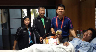 “กำลังใจมีให้เกิน 100%” ในกีฬาแห่งชาติ ครั้งที่ 42