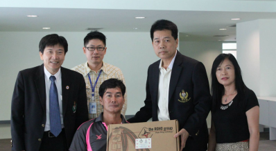 นายมนตรี ไชยพันธุ์ ช่วยเหลือสวัสดิการแก่อดีตนักกีฬาทีมชาติ