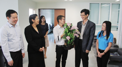 แสดงความยินดีกับรองผู้ว่าการ กกท. ฝ่ายกีฬาเป็นเลิศและวิทยาศาสตร์การกีฬา คนใหม่