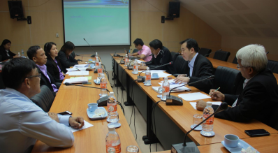 ประชุมหารือบูรณาการในการแก้ไขปัญหาร่วมกันต่อข้อร้องเรียนของ นางจรินทร์ เสือนางรอง