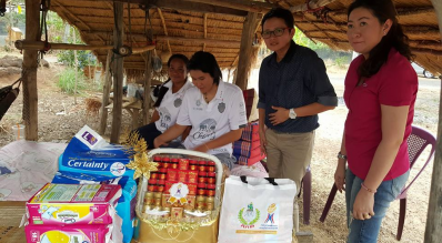 ตรวจเยี่ยมให้กำลังใจ “น้องตุ่น” นางสาวสินจัย กุนไธสง อดีตนักกีฬาบาสเกตบอลทีมชาติ