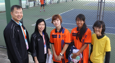 “ผู้บริหาร กกท. มอบกำลังใจแด่นักกีฬา ในกีฬาแห่งชาติ ครั้งที่ 42