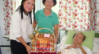 ตรวจเยี่ยมอดีตนักกีฬาทีมชาติทุพพลภาพ ปี 2556