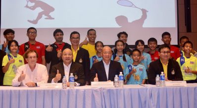 กองทุนพัฒนาการกีฬาแห่งชาติสนับสนุนงบประมาณจัดการแข่งขัน สิงห์สควอชไทยแลนด์ โอเพ่น ครั้งที่ 3 กว่า 1 ล้าน 7 แสนบาท