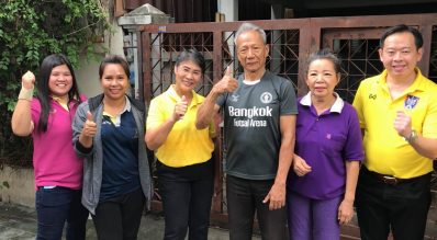 กองทุนพัฒนาการกีฬาแห่งชาติ เดินทางไปตรวจเยี่ยมให้กำลังใจ บัญชา รัมมะรัตน์ และเจิดจรรย์ (จุลสมัย) วัชรพรรณ อดีตนักกรีฑาที่ทุพพลภาพ