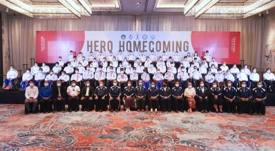 นางสาวสุปราณี คุปตาสา ผู้จัดการกองทุนพัฒนาการกีฬาแห่งชาติ ร่วมแสดงความยินดีและต้อนรับนักกีฬาพาราลิมปิกทีมชาติไทย นางสาวสุปราณี คุปตาสา ผู้จัดการกองทุนพัฒนาการกีฬาแห่งชาติ ร่วมแสดงความยินดีและต้อนรับนักกีฬาคนพิการทีมชาติไทย ภายหลังเสร็จสิ้นการเข้าร่วมแข่งขัน พาราลิมปิกเกมส์ ครั้งที่ 16 ณ โรงแรม Four Points by Sheraton Phuket Patong Beach Resort ตามโครงการภูเก็ตแซนด์บ๊อกซ์ จังหวัดภูเก็ต