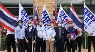 ผู้จัดการกองทุนร่วมแสดงความยินกีกับทัพนักกีฬาไทย โครงการภูเก็ต แซนด์ บ๊อกซ์