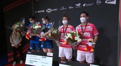 บาส-ปอป้อ คว้ารองแชมป์คู่ผสมรายการ Victor Denmark Open 2021