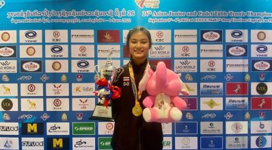 ‘ภัตศราภรณ์’ ตบญี่ปุ่นกระหึ่ม ครองบัลลังก์แชมป์รุ่น 15 ปี ศึกลูกเด้งเอเชีย