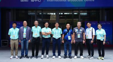 กองทุนพัฒนาการกีฬาแห่งชาติ ศึกษาระบบจัดการศูนย์สื่อมวลชน เวิลด์เกมส์ 2025 ที่นครเฉิงตู สาธารณรัฐประชาชนจีน