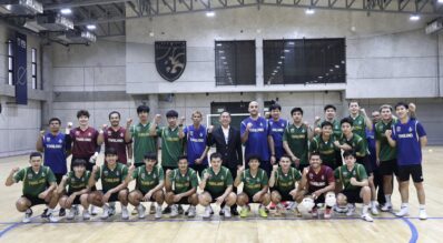 พลเอก ดร.สุภมนัส ภารพบ กรรมการบริหารกองทุนฯ และประธานอนุกรรมการติดตามผลฯ ลงพื้นที่เยี่ยมให้กำลังใจนักกีฬา ก่อนเข้าร่วมการแข่งขันมหกรรมกีฬาซีเกมส์ ครั้งที่ 33