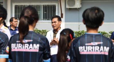 กองทุนฯ รุดแก้ไขปัญหาเบิกจ่ายตรง! “รองฯ สุรศักดิ์” ถกสมาคมกีฬาฯ ทั่วประเทศ พร้อมลงพื้นที่ภาค 3 วันแรกที่จังหวัดบุรีรัมย์ และจังหวัดสุรินทร์ เร่งสปีดงบเก็บตัวเยาวชนแห่งชาติ